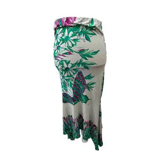 YIGAL AZROUEL Womens Floral Midi Skirt Size Small - Picture 2 of 6